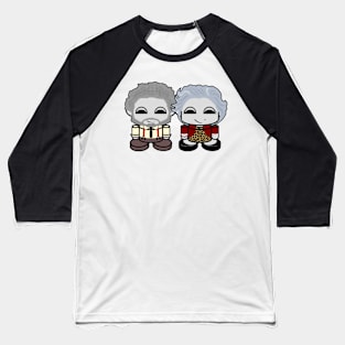 Grandpa & Grandma Yo O'BABYBOT Toy Robot 1.0 Baseball T-Shirt